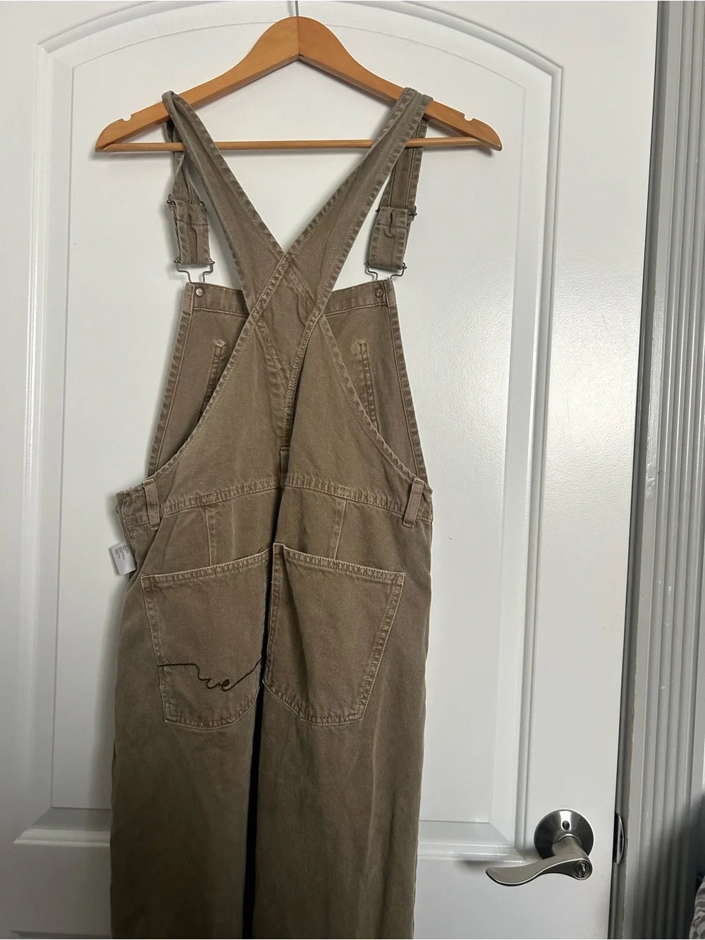 Free people We The Free Ziggy Denim Overall in Lasso size XS chic retro boho 70s